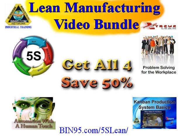 Lean Manufacturing Training Video Bundle