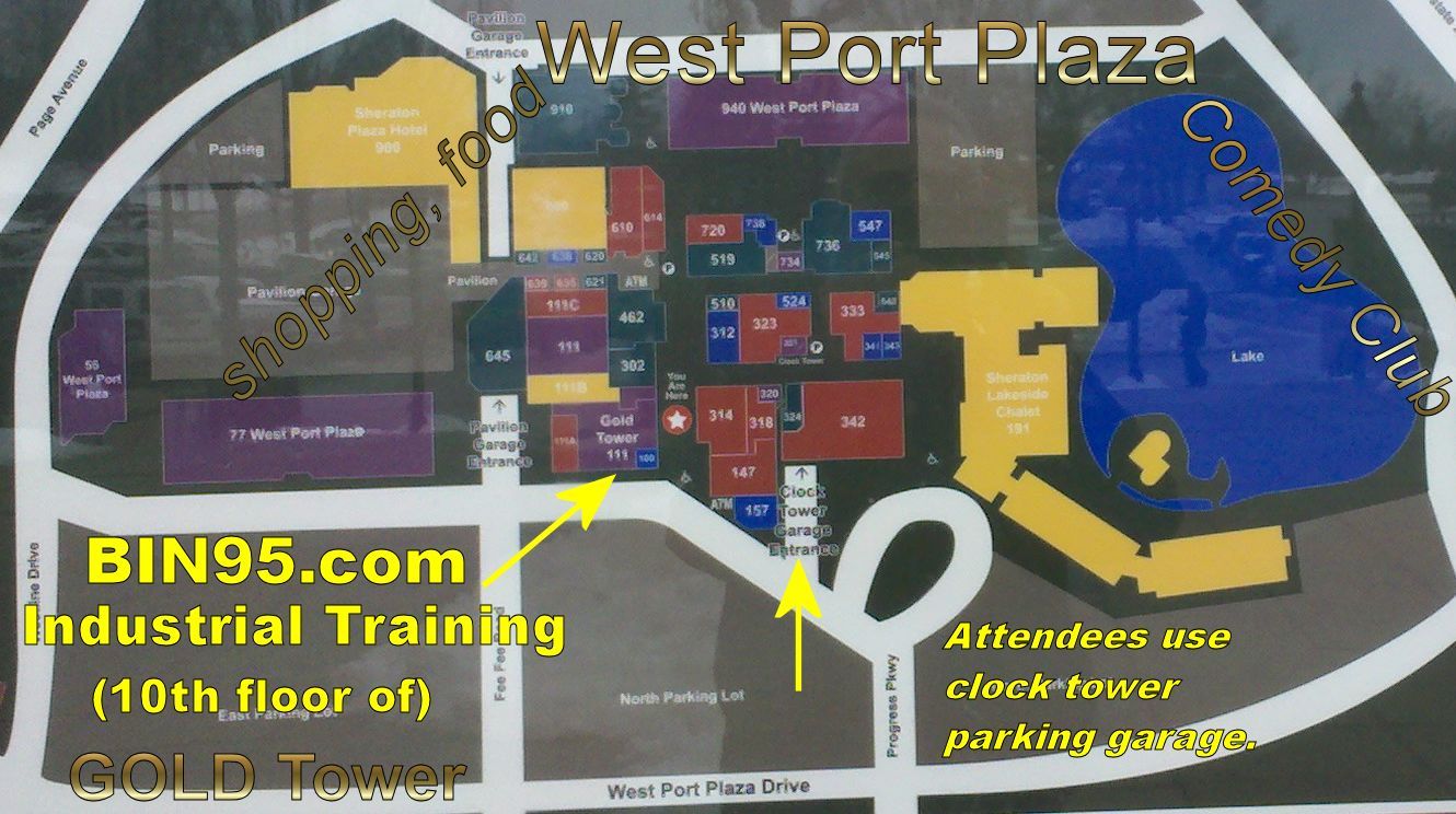 Westport Plaza St Louis map