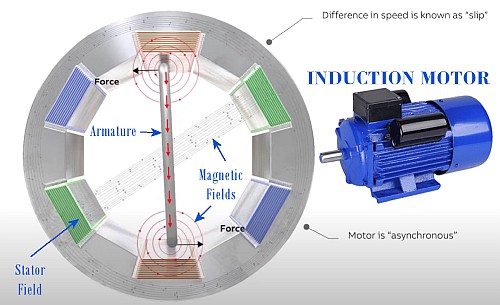 How induction motors works