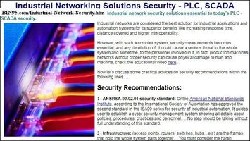 Industrial Networking Solutions Security for PLC and SCADAheight=