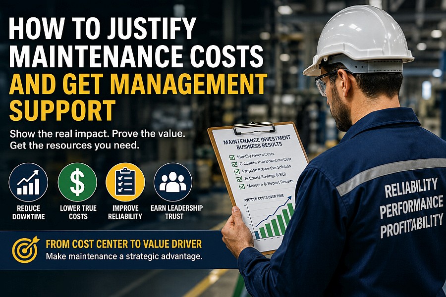 How to Justify Maintenance Costs and Get Management Support | BIN95