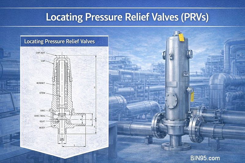 Locating Pressure Relief Valves