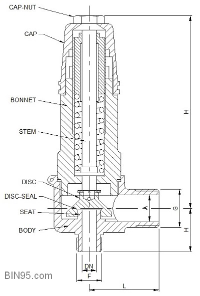 PRV Cross-Section Diagram