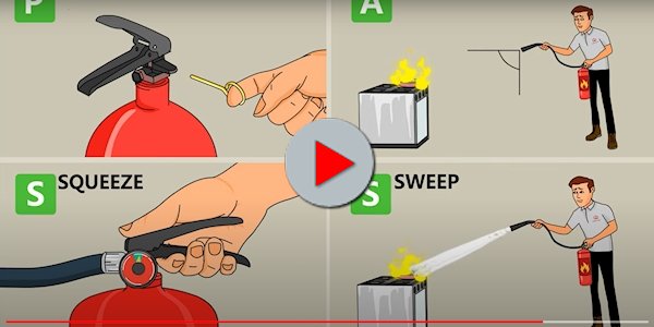 How to Use fire Extinguisher Using the PASS Method