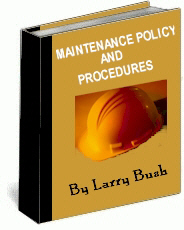 maintenance policy and procedures manual ebook