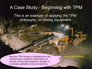 Even if you call it Total Production Maintenance, it is still TPM the Toyota way.