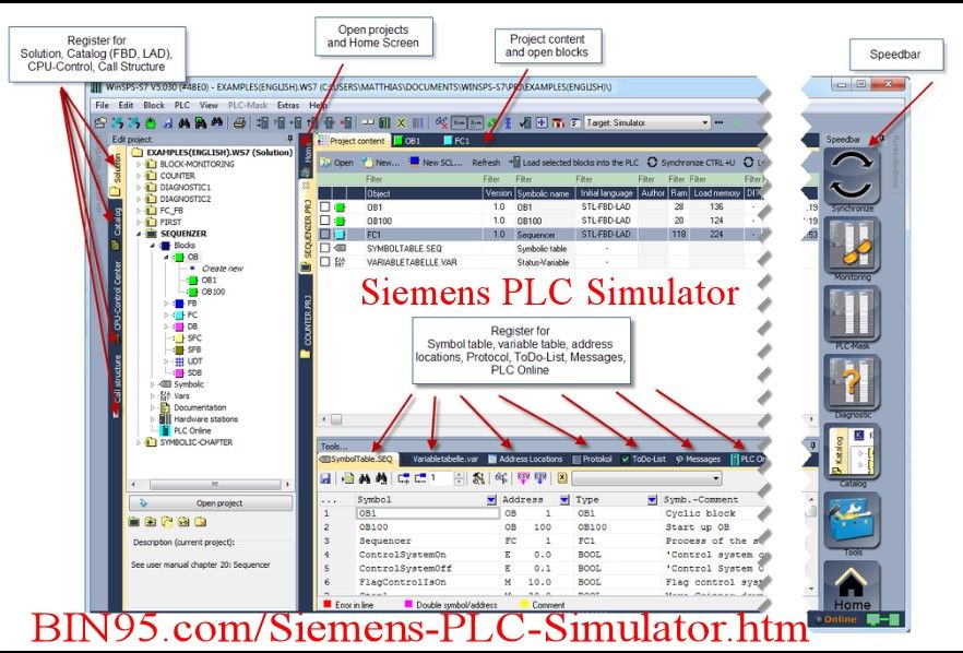 simulatore plc