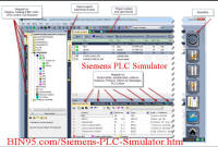 Siemens PLC simulation screenshot