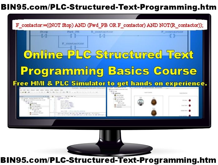 PLC Structured Text demo video