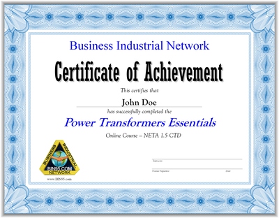 Transformer Training Certificate Course