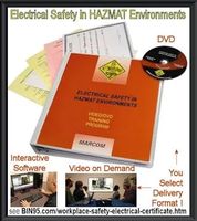 OSHA workplace safety video course, HAZMAT Electrical Course
